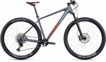 CUBE REACTION C:62 RACE FLASHGREY 'N' RED 2022