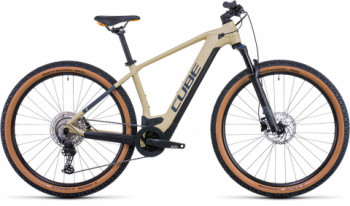 CUBE REACTION HYBRID PRO 500 DESERT 'N' ORANGE 2022