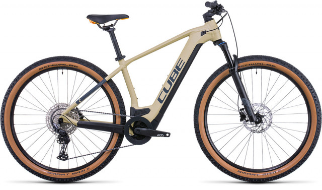 CUBE REACTION HYBRID PRO 500 DESERT 'N' ORANGE 2022