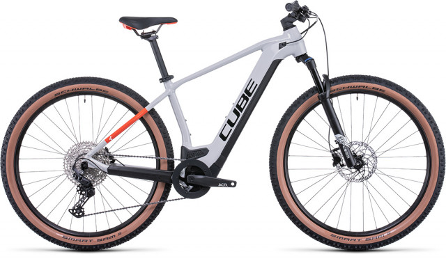CUBE REACTION HYBRID PRO 500 GREY 'N' RED 2022