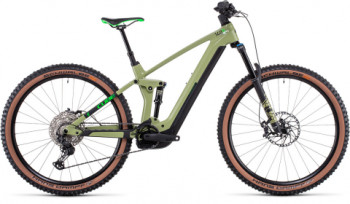 CUBE STEREO HYBRID 140 HPC SL 750 GREEN 'N' FLASHGREEN 2022