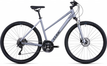 CUBE NATURE EXC TRAPEZE POLARSILVER 'N' BLACK 2022