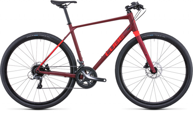 CUBE SL ROAD DARKRED 'N' RED 2022