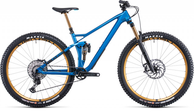 CUBE STEREO 120 HPC EX METALBLUE 'N' BLUE 2022