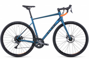 CUBE ATTAIN ATLANTICBLUE 'N' ORANGE 2022