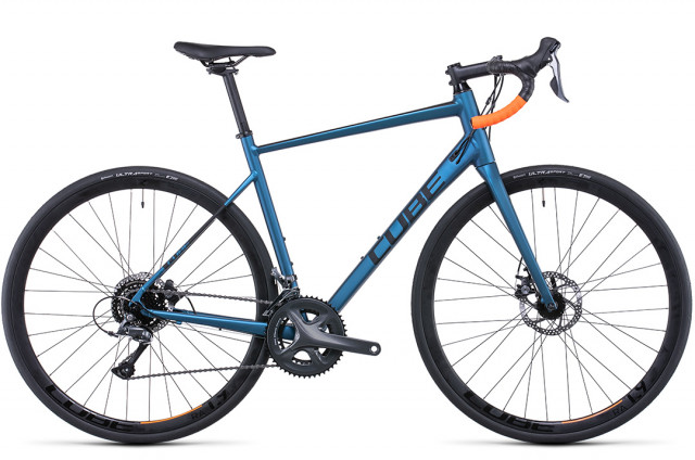 CUBE ATTAIN ATLANTICBLUE 'N' ORANGE 2022