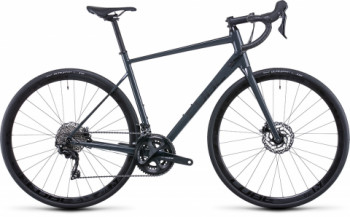 CUBE ATTAIN SL GREY 'N' BLACK 2022
