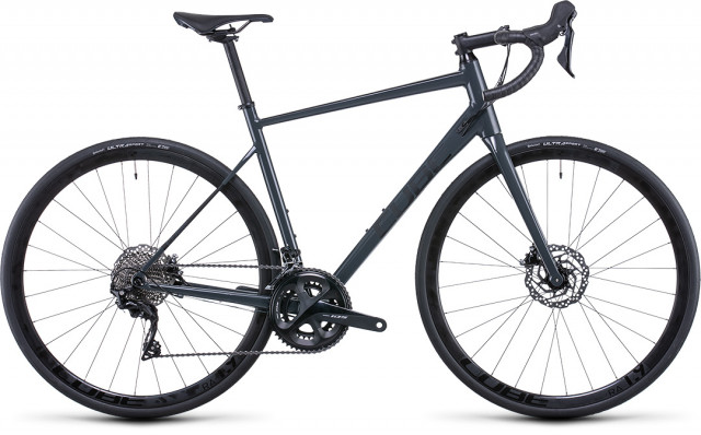 CUBE ATTAIN SL GREY 'N' BLACK 2022