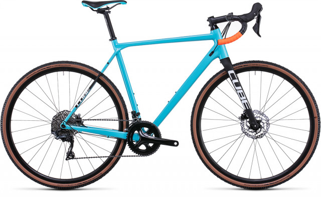 CUBE CROSS RACE PRO BLUE 'N' BLACK 2022