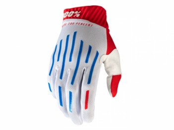 100% RIDEFIT ROKAVICE FA18 VEL-M RED-WHITE-BLUE